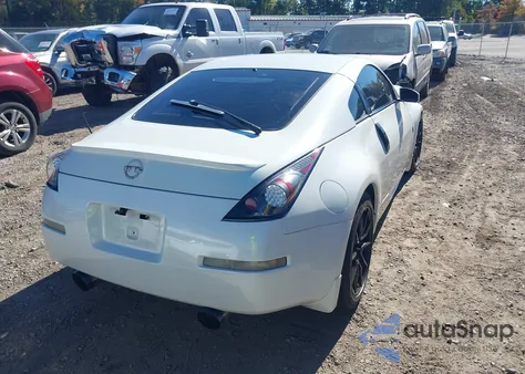 2004 Nissan 350Z Touring из США, поврежденный, VIN JN1AZ34D24T160641